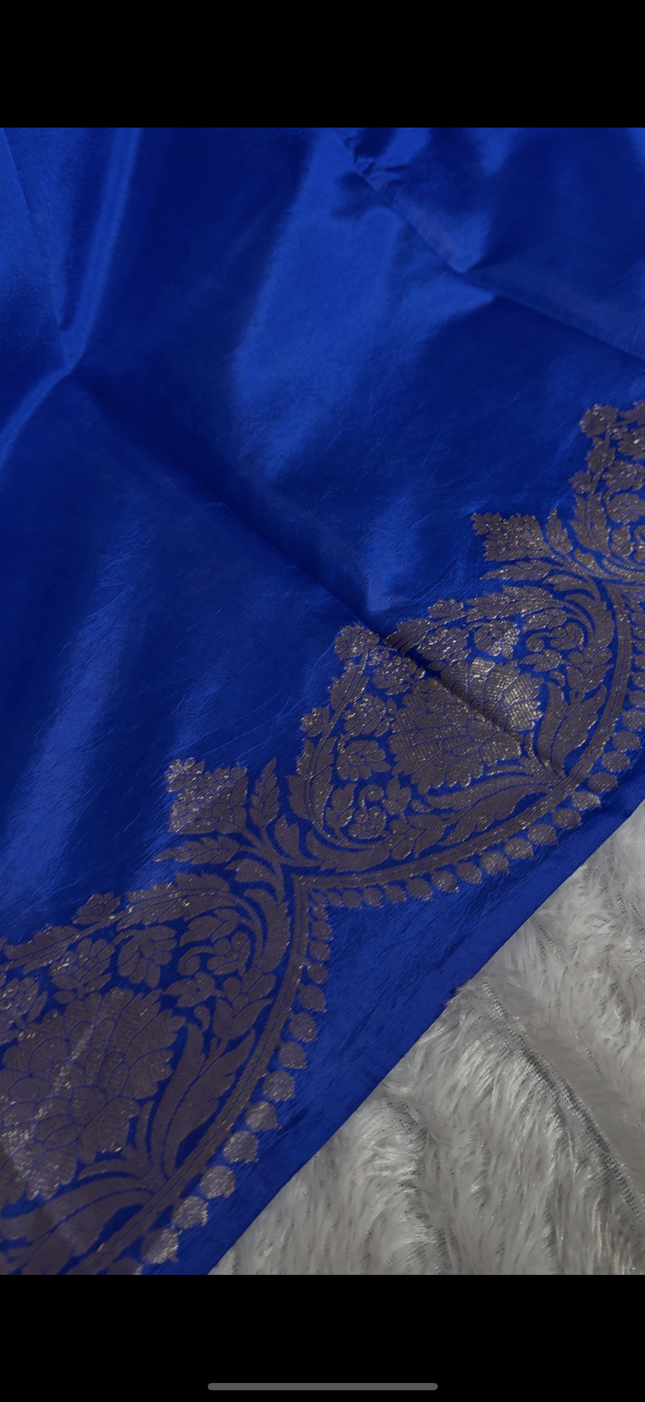 Pure handloom Banarasi katan silk saree