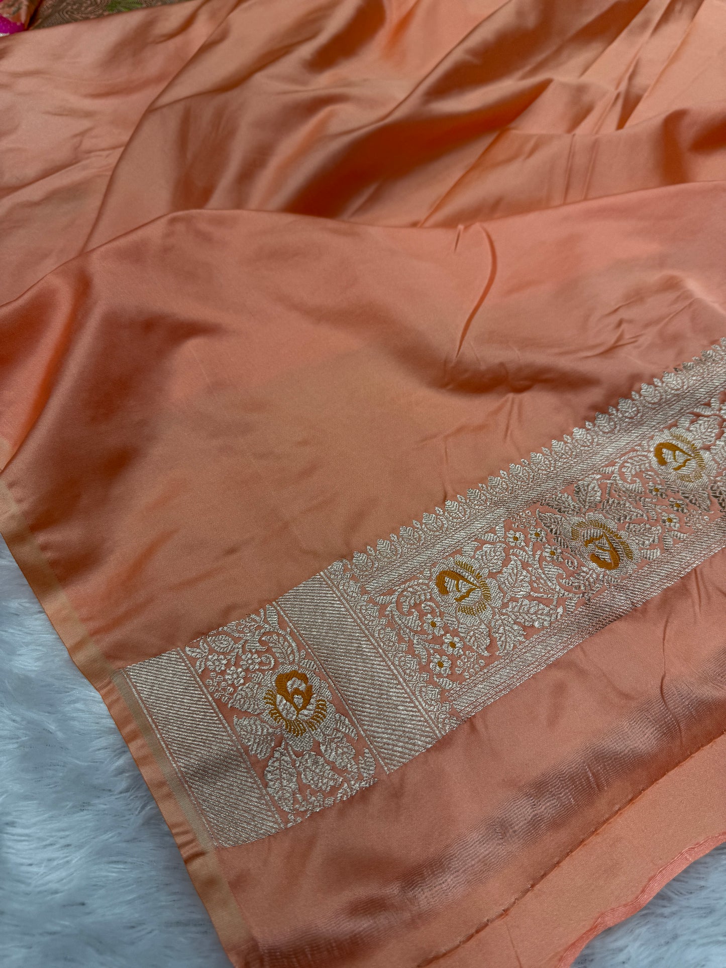 Premium Banarasi Mashru katan silk saree MK195
