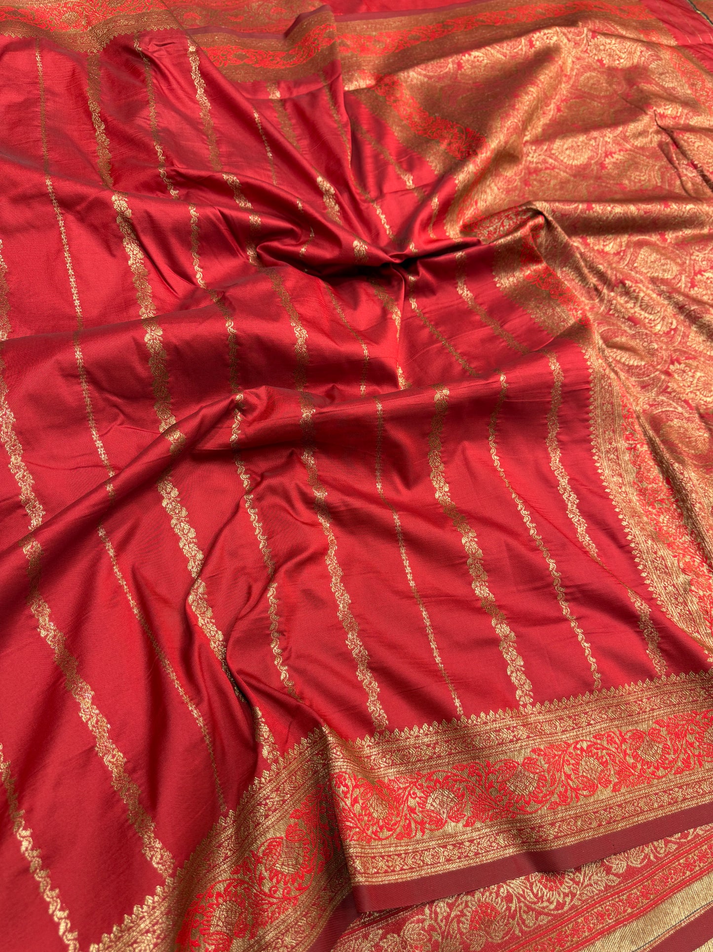 Banarasi semi katan silk saree