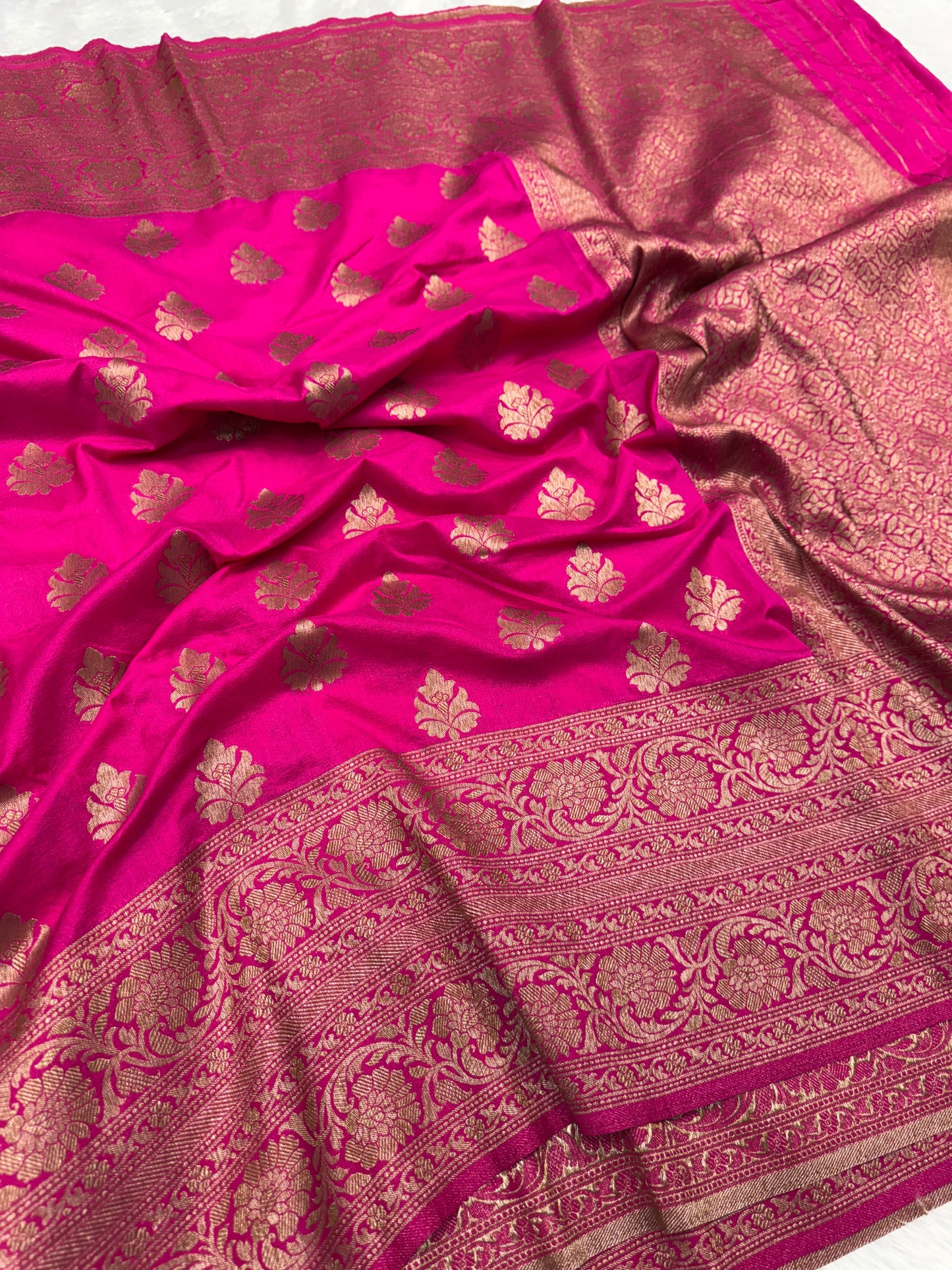 Banarasi soft georgette silk saree