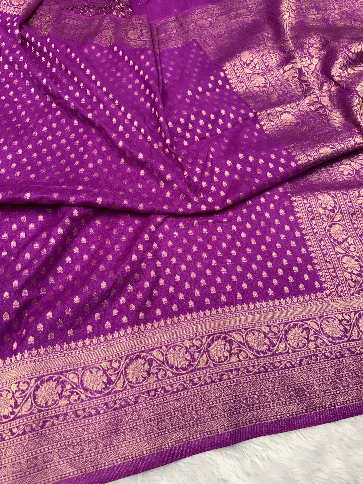 Banarasi georgette silk saree
