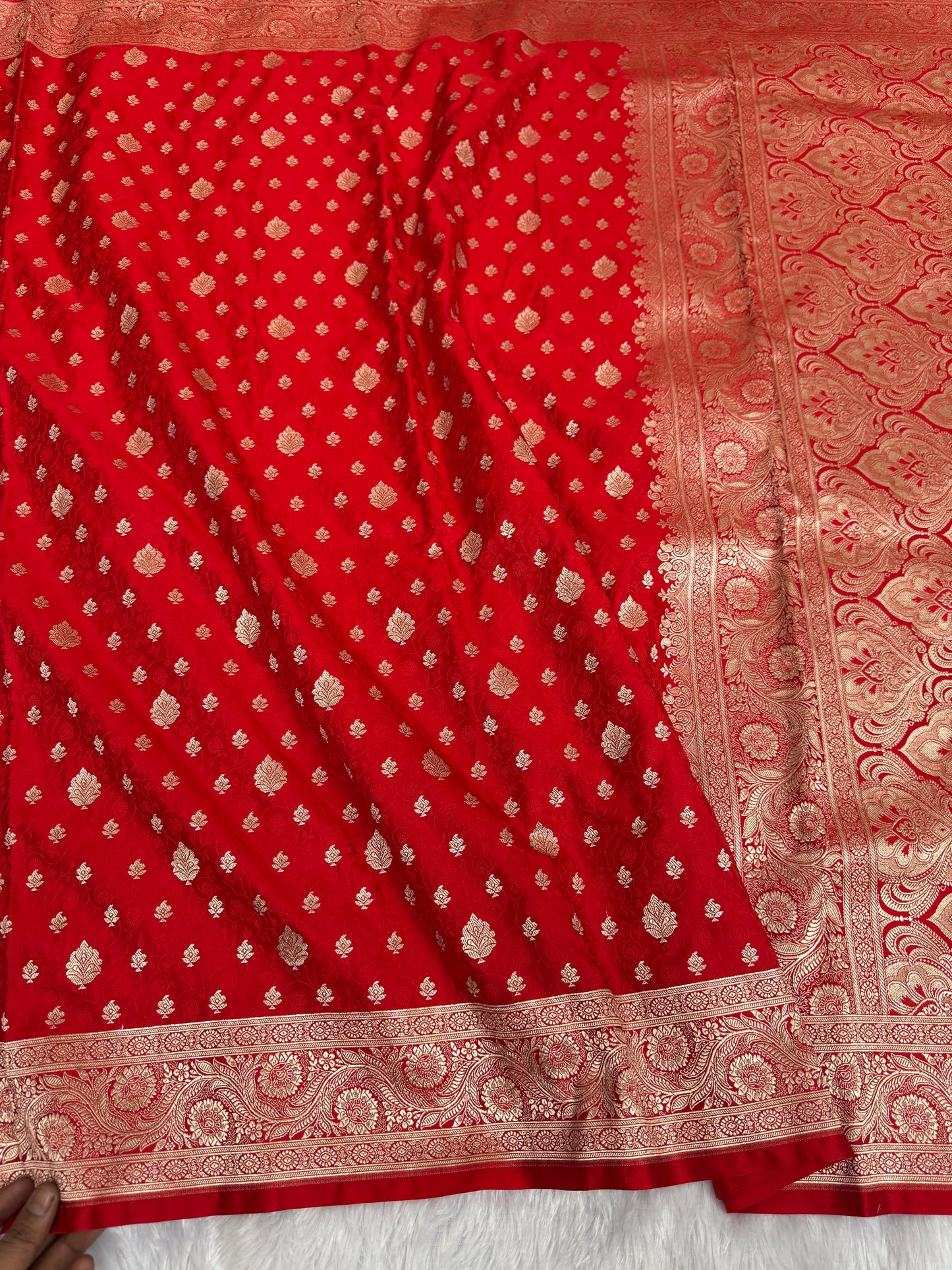 Banarasi mashru katan silk saree. Mk103