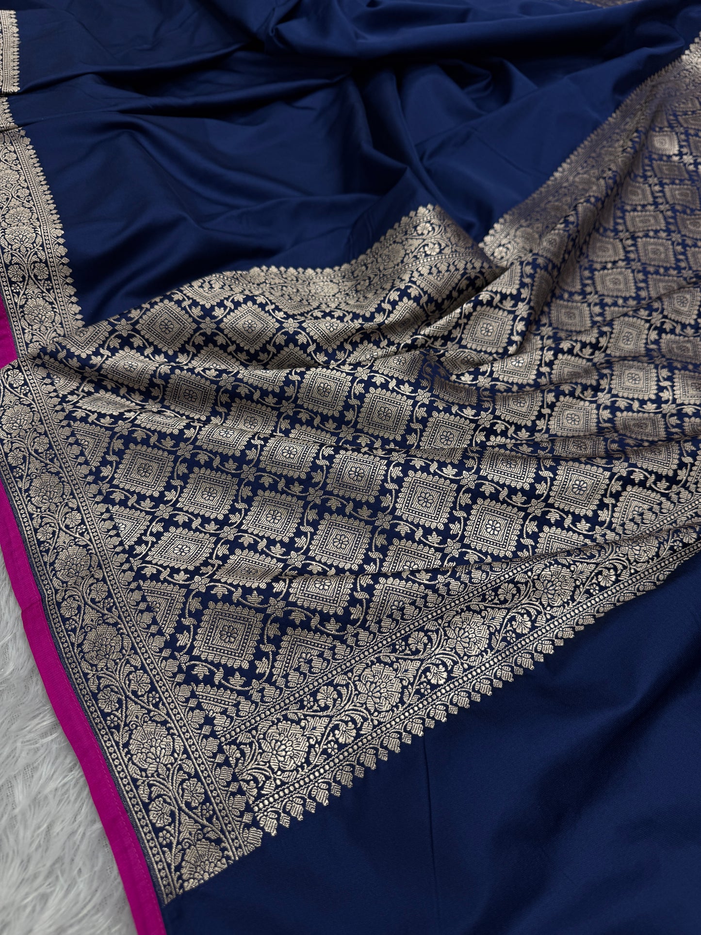 Premium Banarasi Mashru katan silk saree MK185