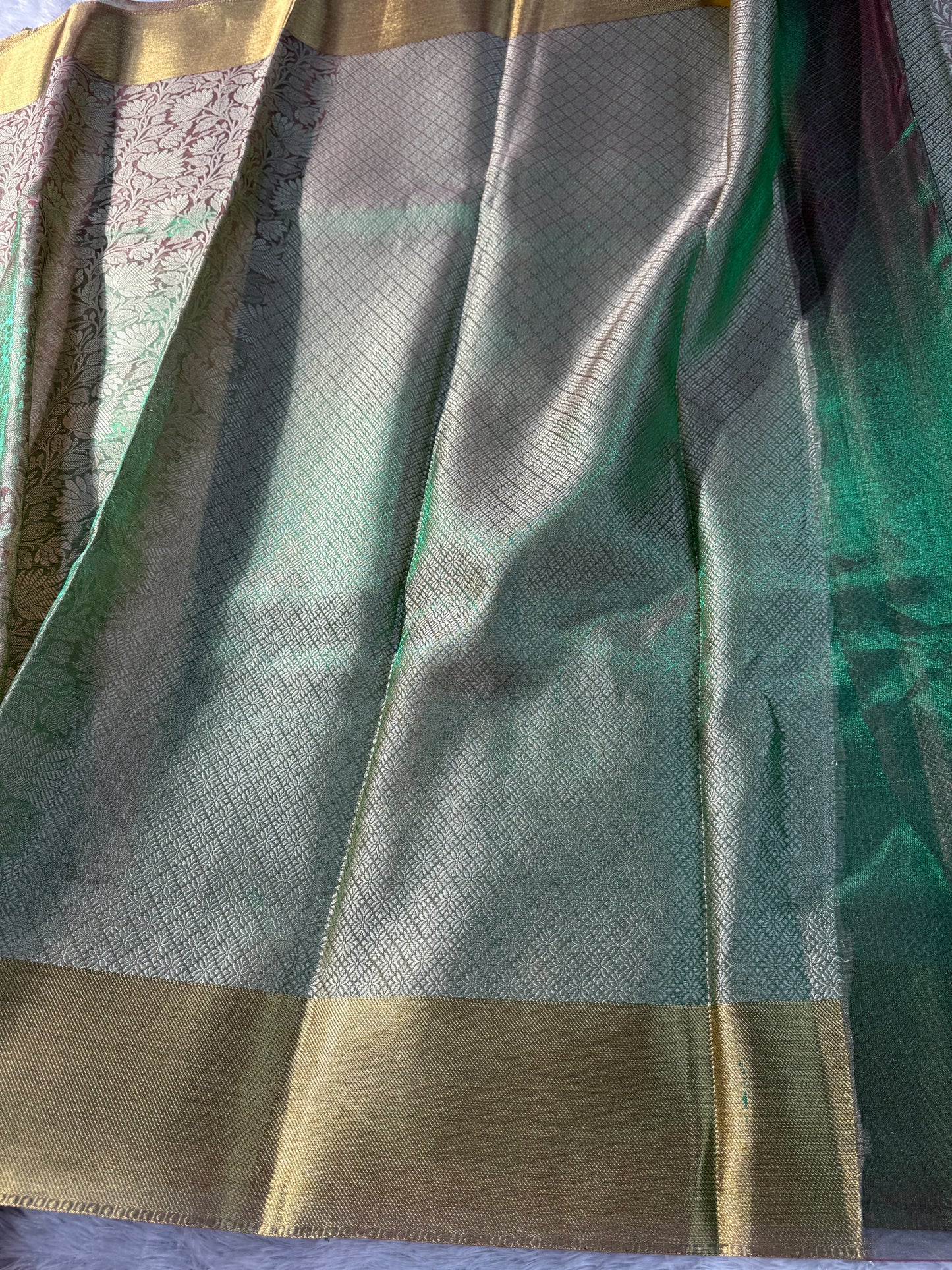 Nita Mam Inspired Kaniivaram tissue silk saree KT101