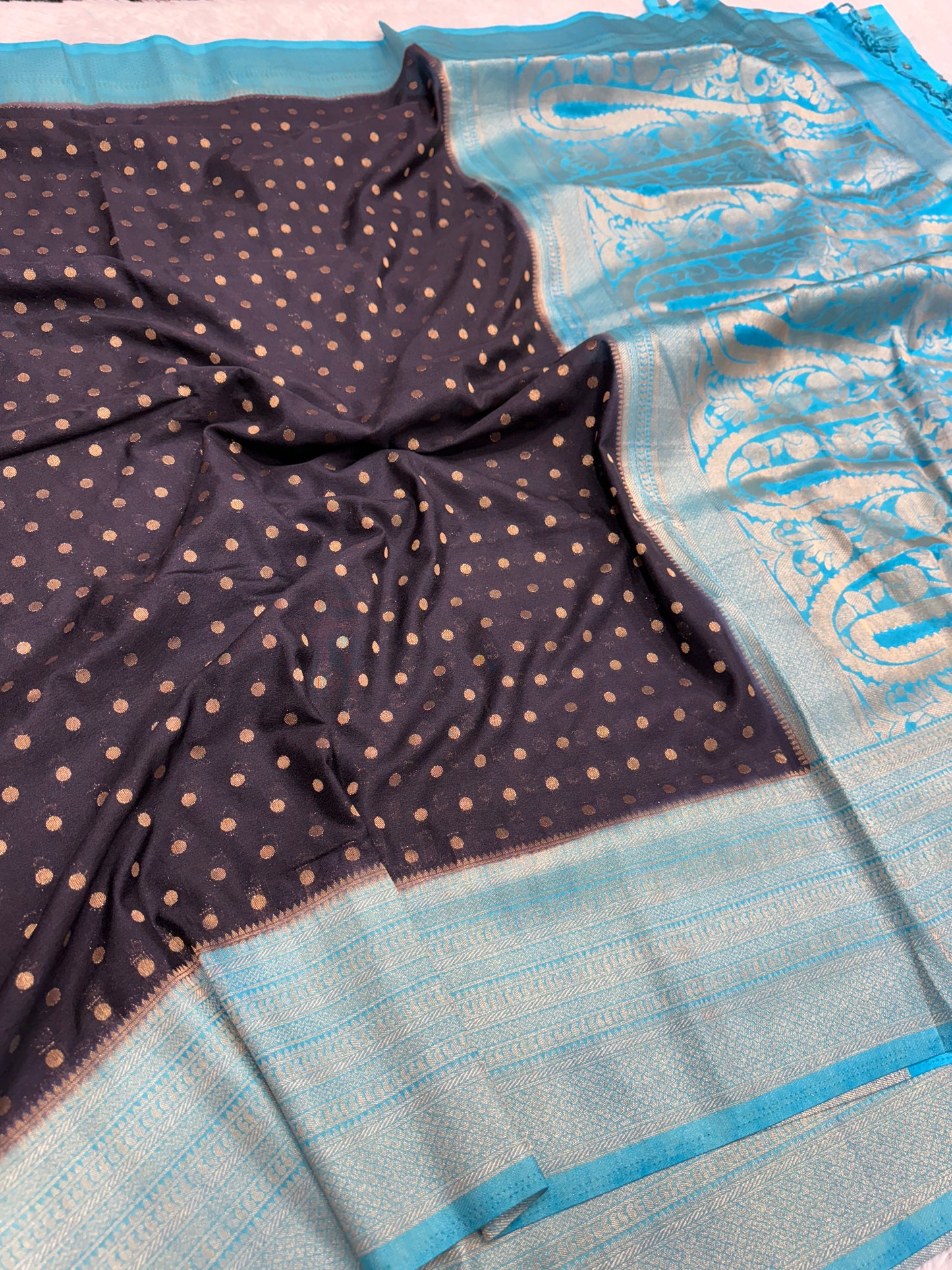 Banarasi georgette silk saree