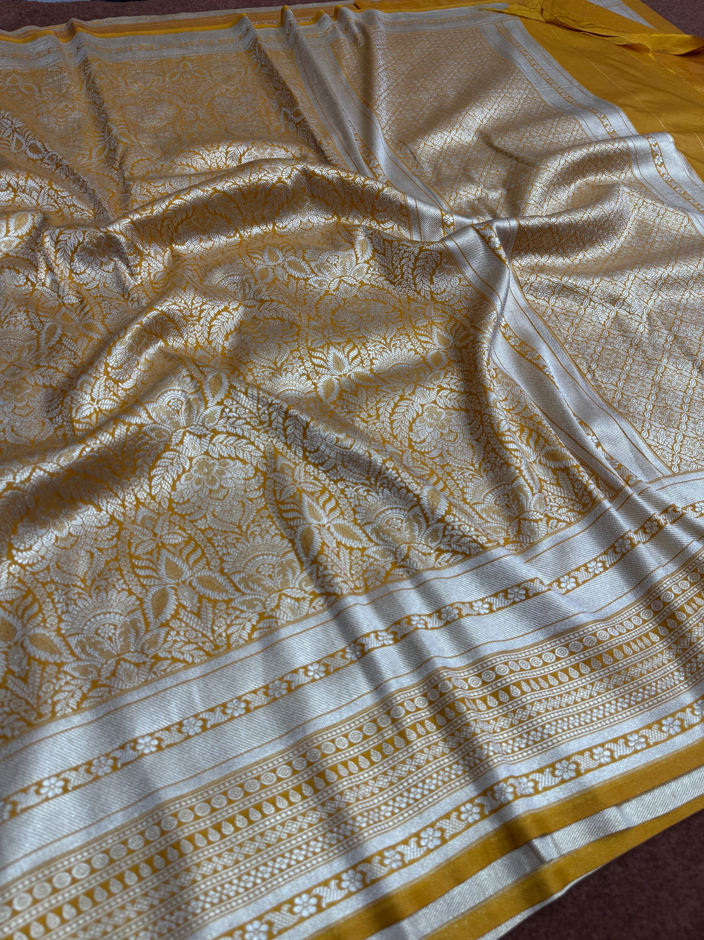 Banarasi katan brocade silk saree BB101