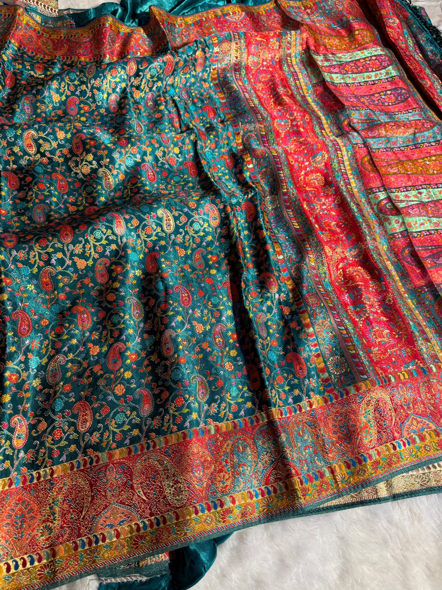 Pashmina sarees with PM102