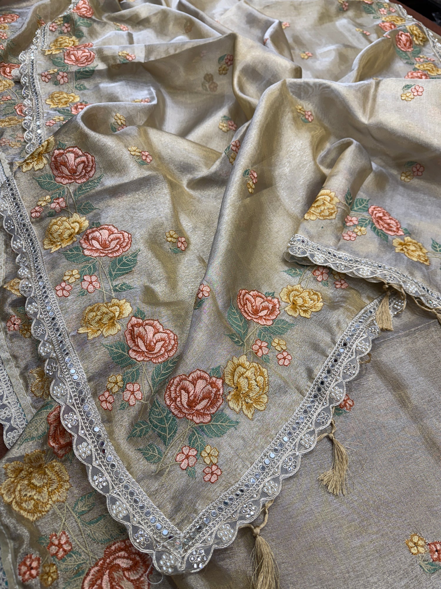 Banarasi pure tissue silk saree