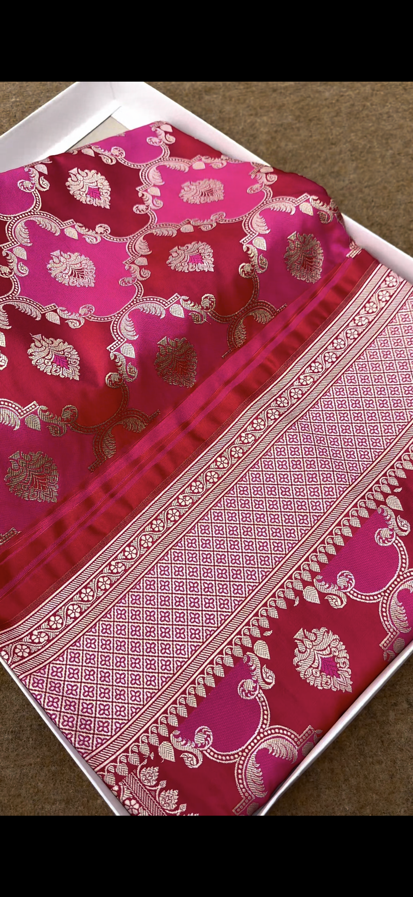 Banarasi mashru katan silk saree MK120