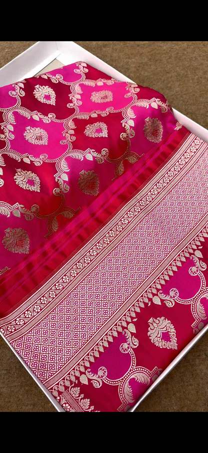 Banarasi mashru katan silk saree MK120