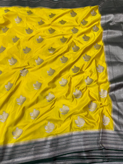 Premium Banarasi Mashru katan silk saree MK179