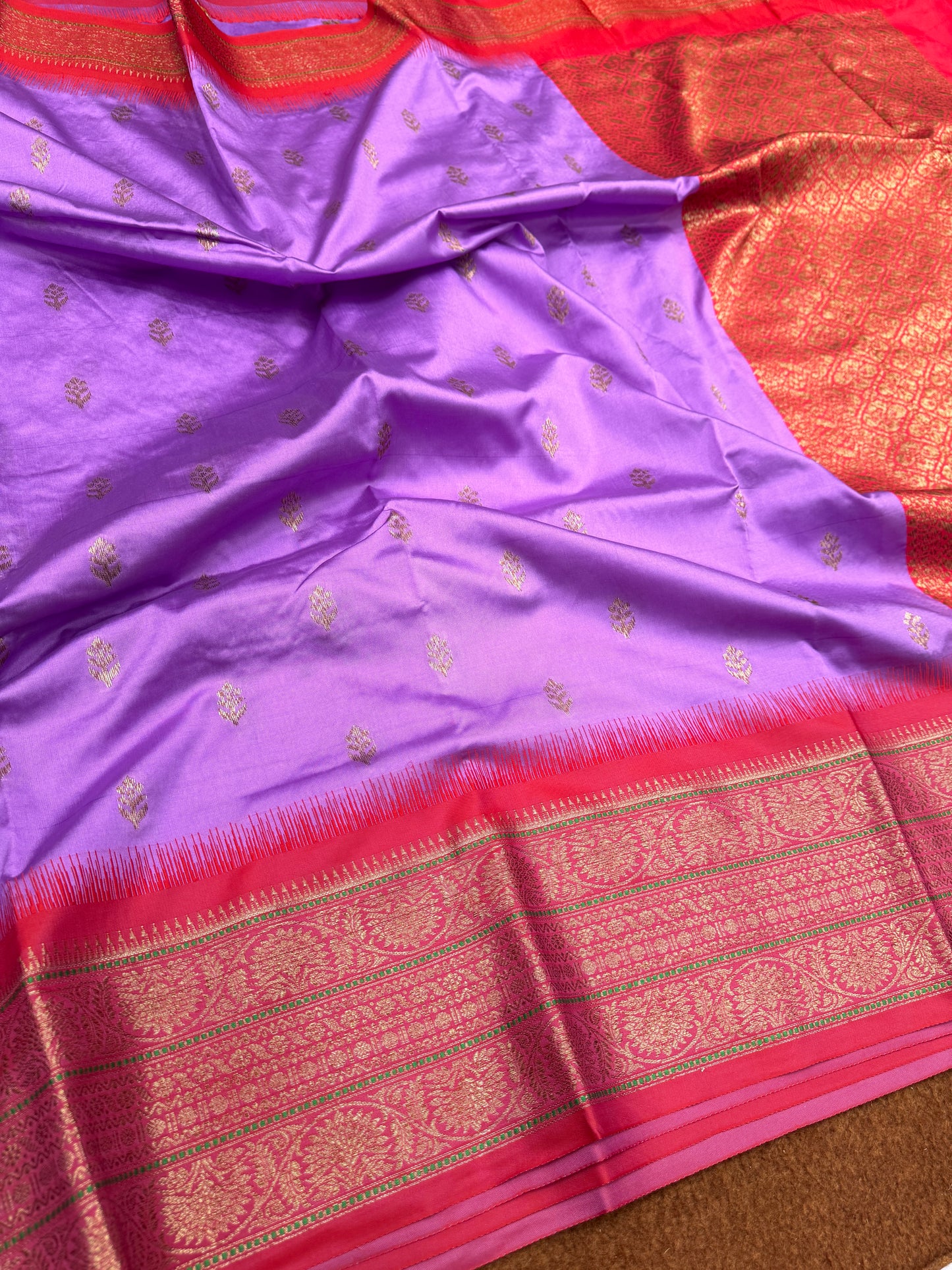 Banarasi semi katan silk saree