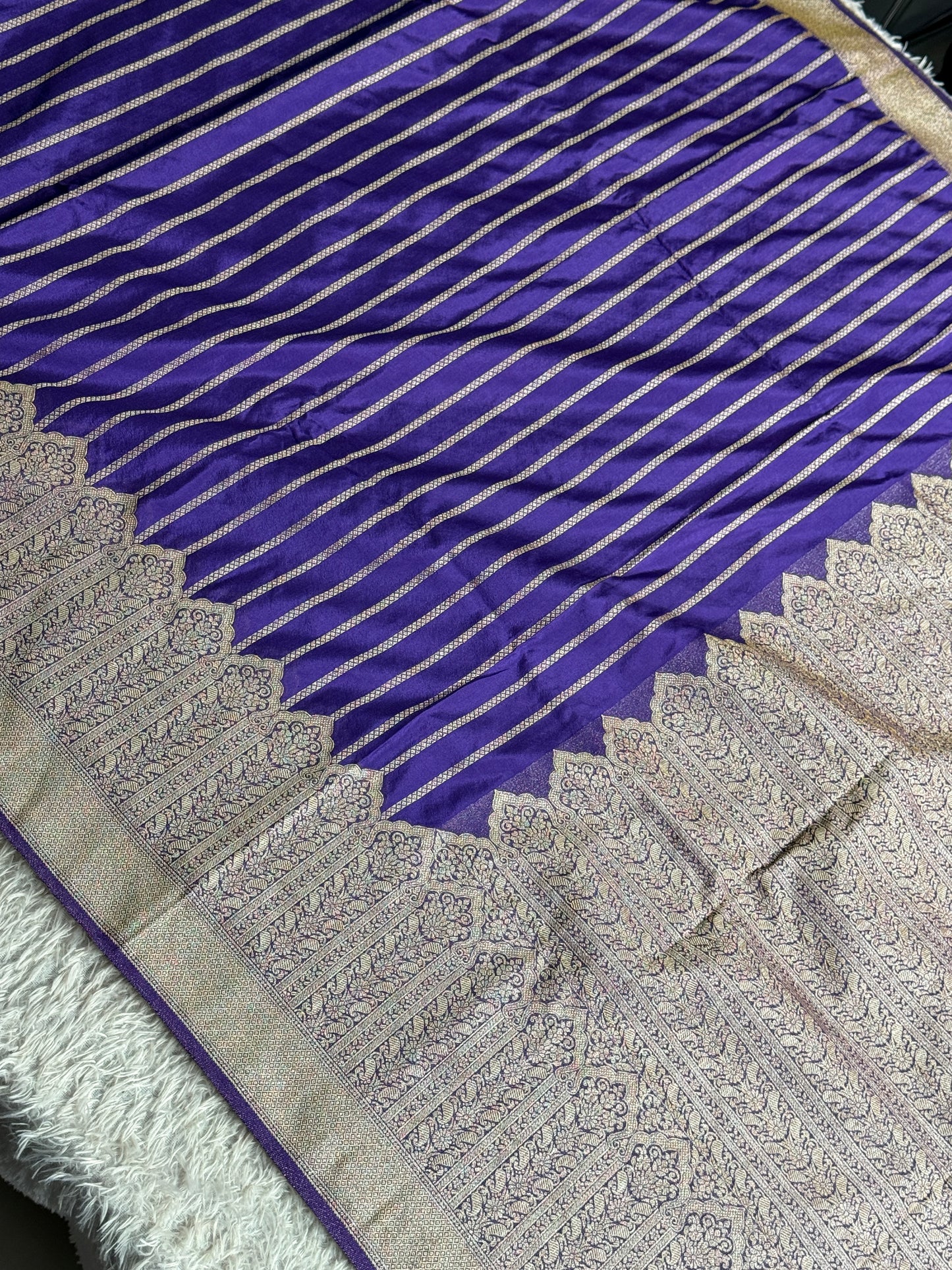 Banarasi crepe georgette silk saree CG101