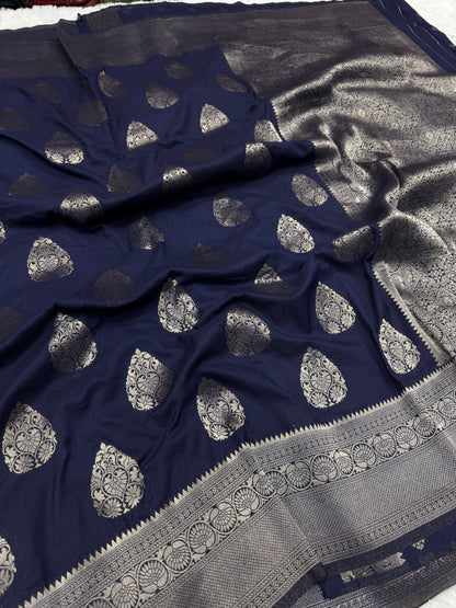 Banarasi georgette silk saree