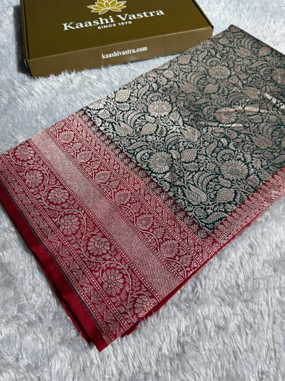 Premium Banarasi brocade katan silk saree BB103