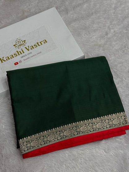 Premium Banarasi Mashru katan silk saree MK185