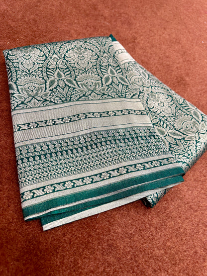 Banarasi katan brocade silk saree BB101