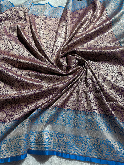 Premium Banarasi brocade katan silk saree BB103
