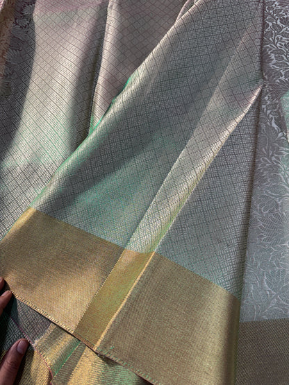 Nita Mam Inspired Kaniivaram tissue silk saree KT101