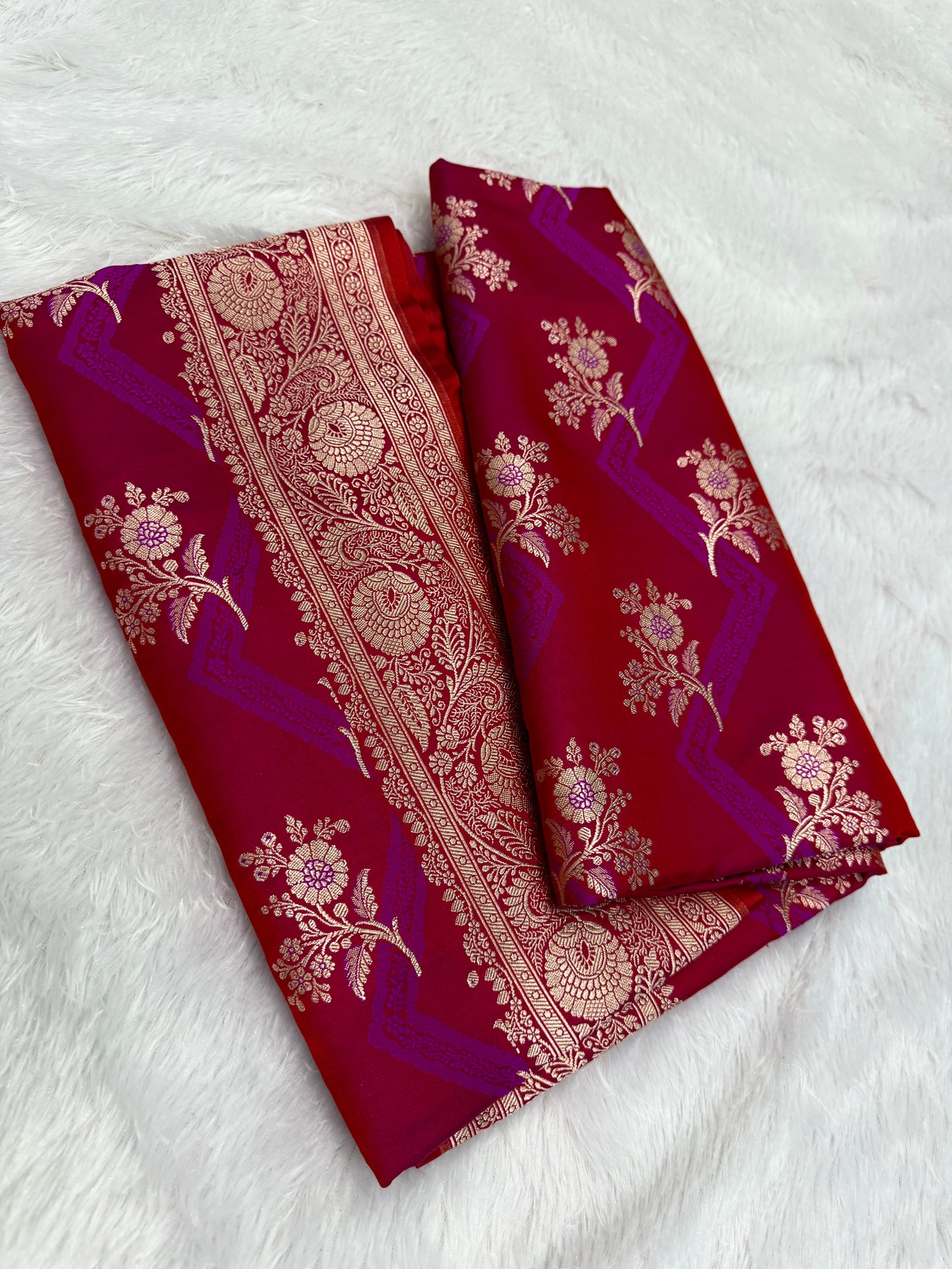 Banarasi Mashru katan silk saree mk005