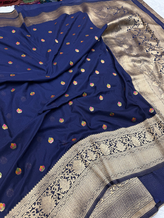 Banarasi georgette silk saree