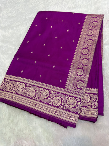 Banarasi Mashru katan silk saree MK151