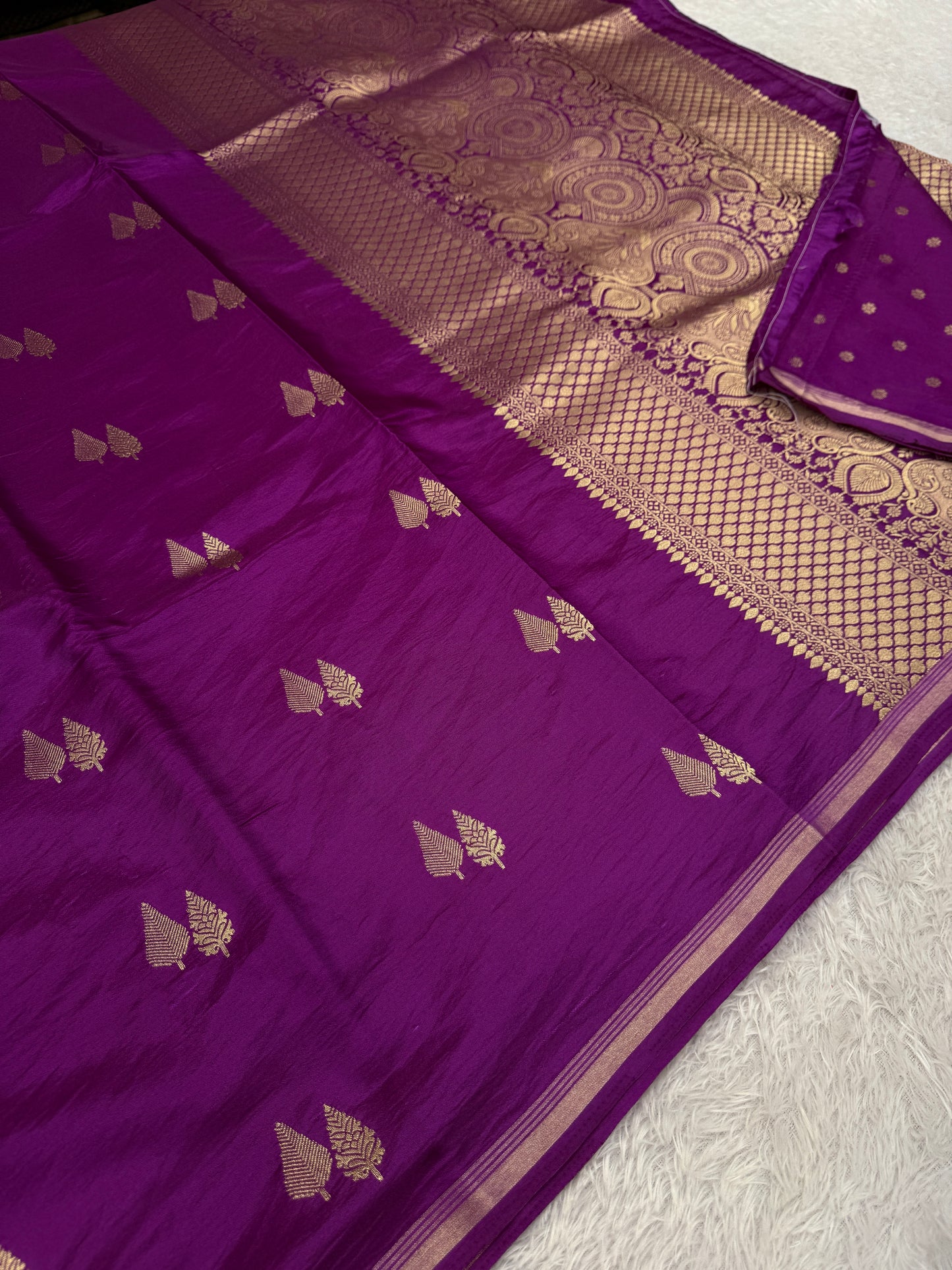 Premium Banarasi soft silk saree BS103