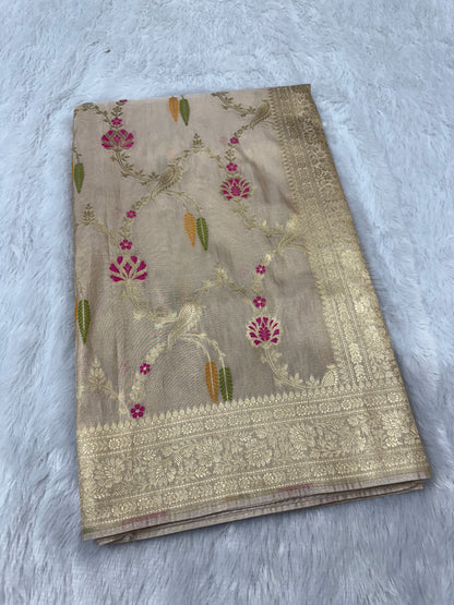 Banarasi tissue silk saree TS104