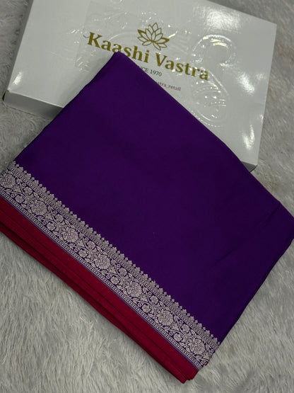 Premium Banarasi Mashru katan silk saree MK185