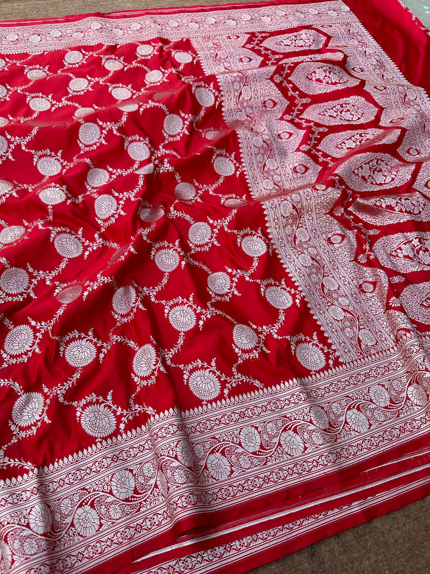 MASHRU KATAN SILK SAREE.           MK112