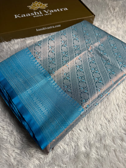 Premium Banarasi brocade tissue silk saree TS112