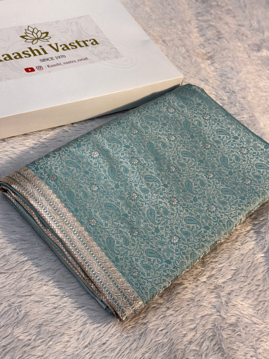 Premium Banarasi Mashru katan silk MK181