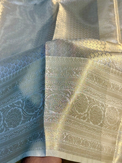 Premium Kanjivaram tissue silk saree TS107