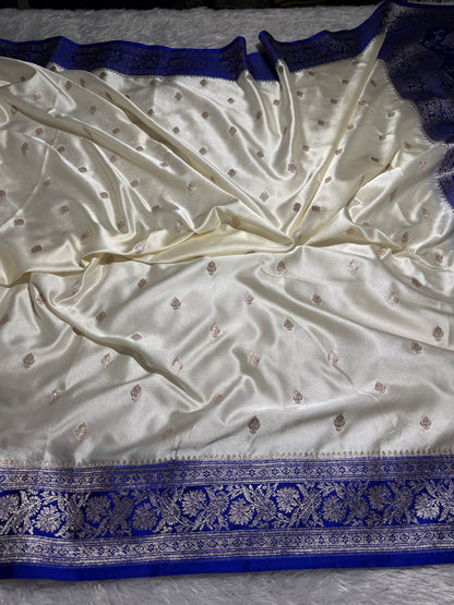 Premium Banarasi Mashru katan silk saree MK182