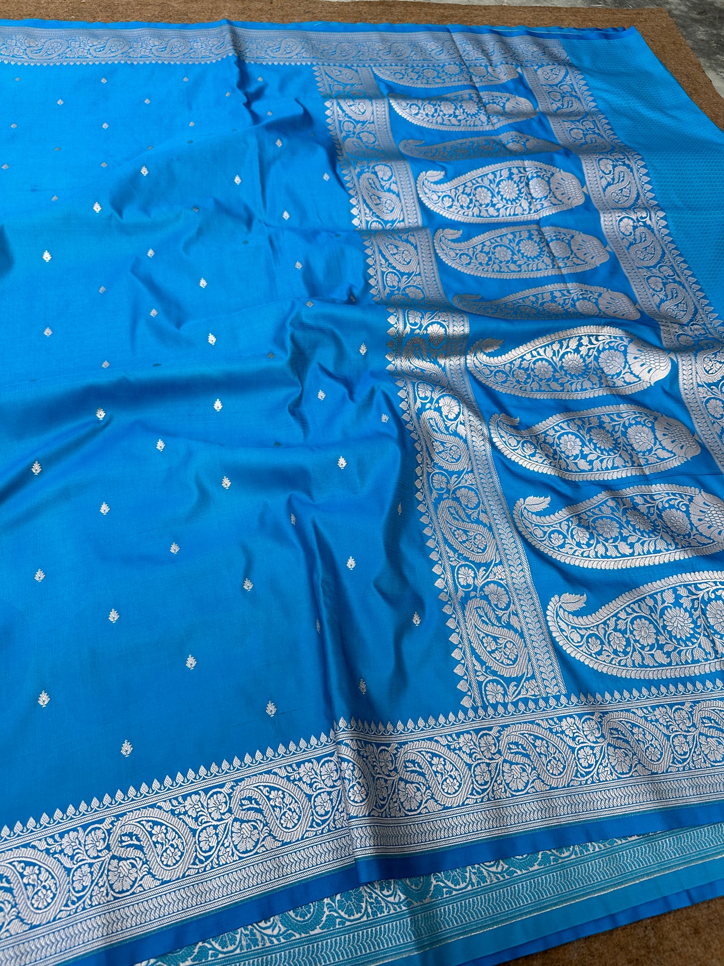 Banarasi mashru katan silk saree     MK107