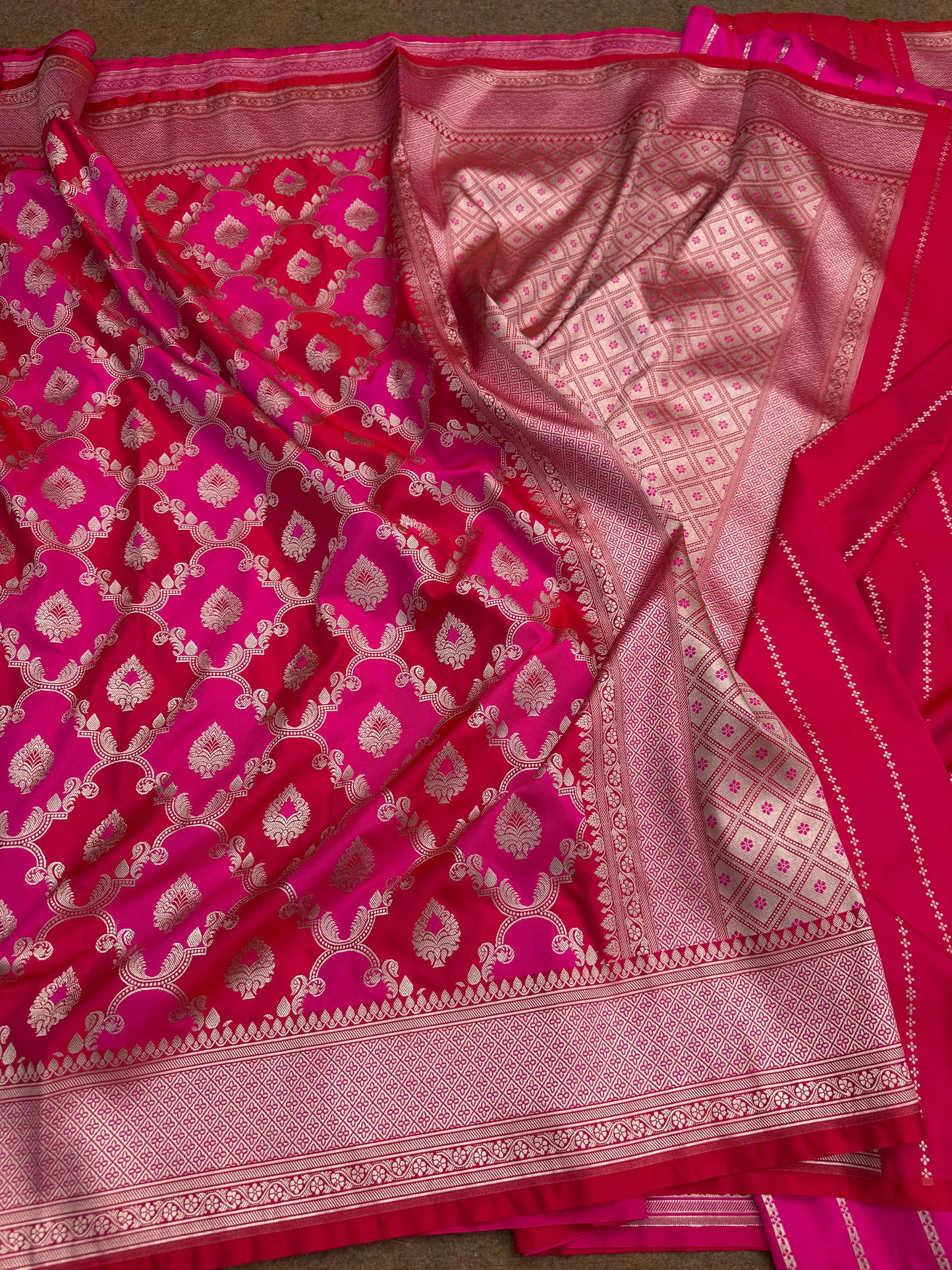 Banarasi mashru katan silk saree MK120