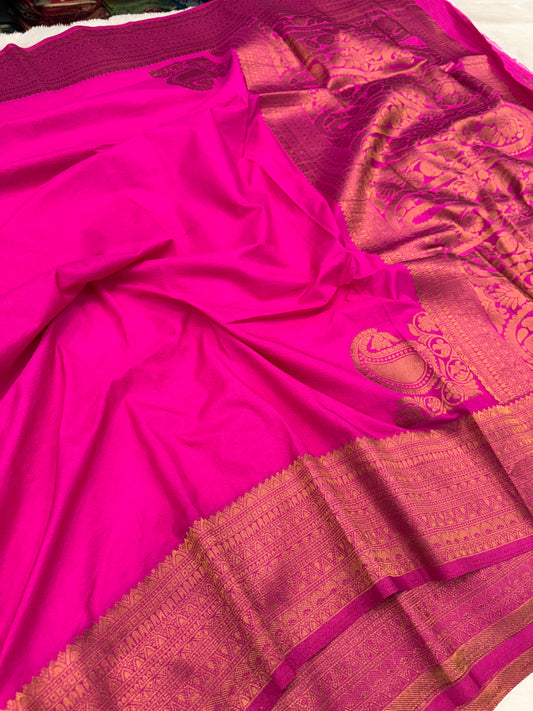 Banarasi georgette silk saree