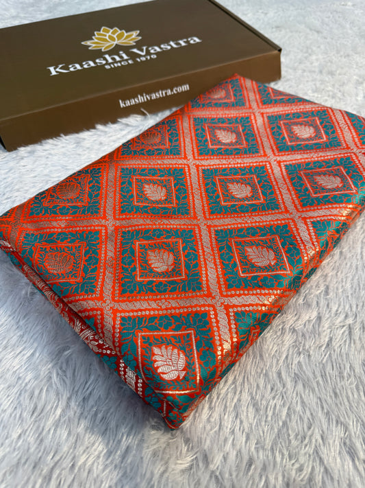 Premium Banarasi Mashru katan silk saree MKMK209