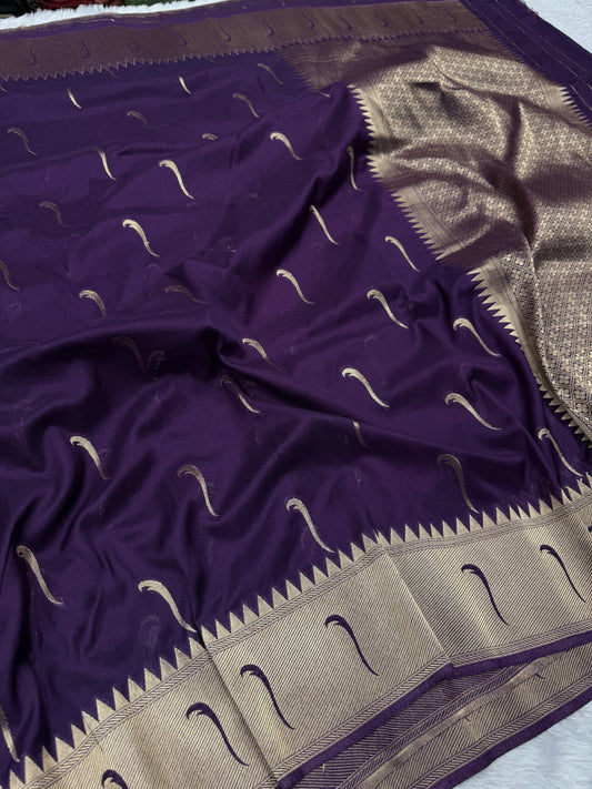 Banarasi soft georgette silk saree