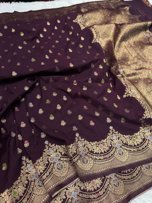Banarasi georgette silk saree