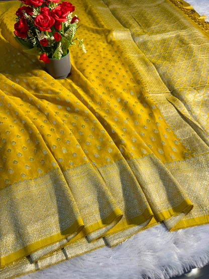 Banarasi pure viscos georgette VG101