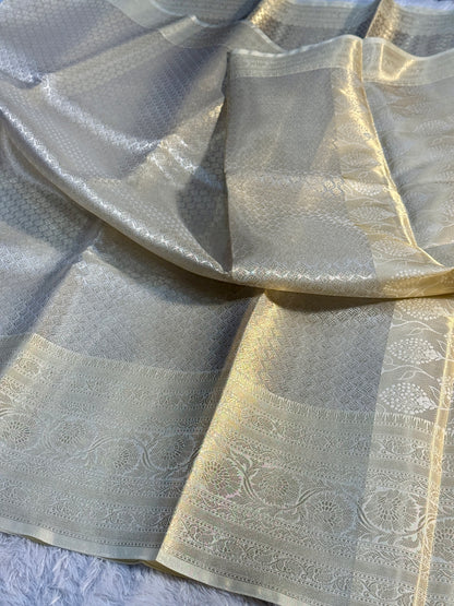 Premium Kanjivaram tissue silk saree TS107