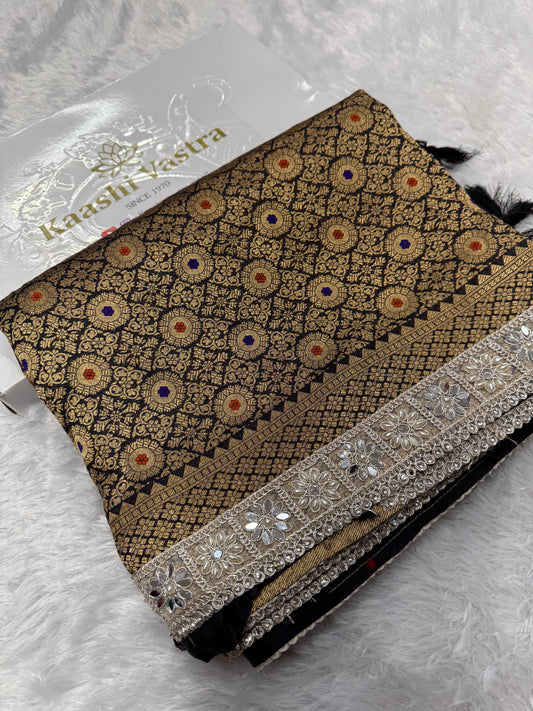 Premium Banarasi brocade katan silk saree BL101
