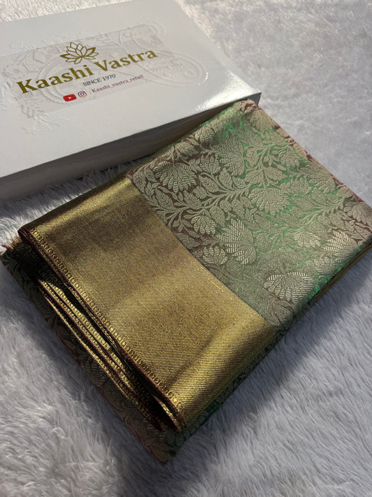 Nita Mam Inspired Kaniivaram tissue silk saree KT101