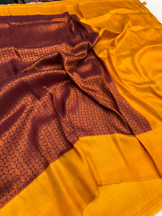 Kubera pattu soft silk saree