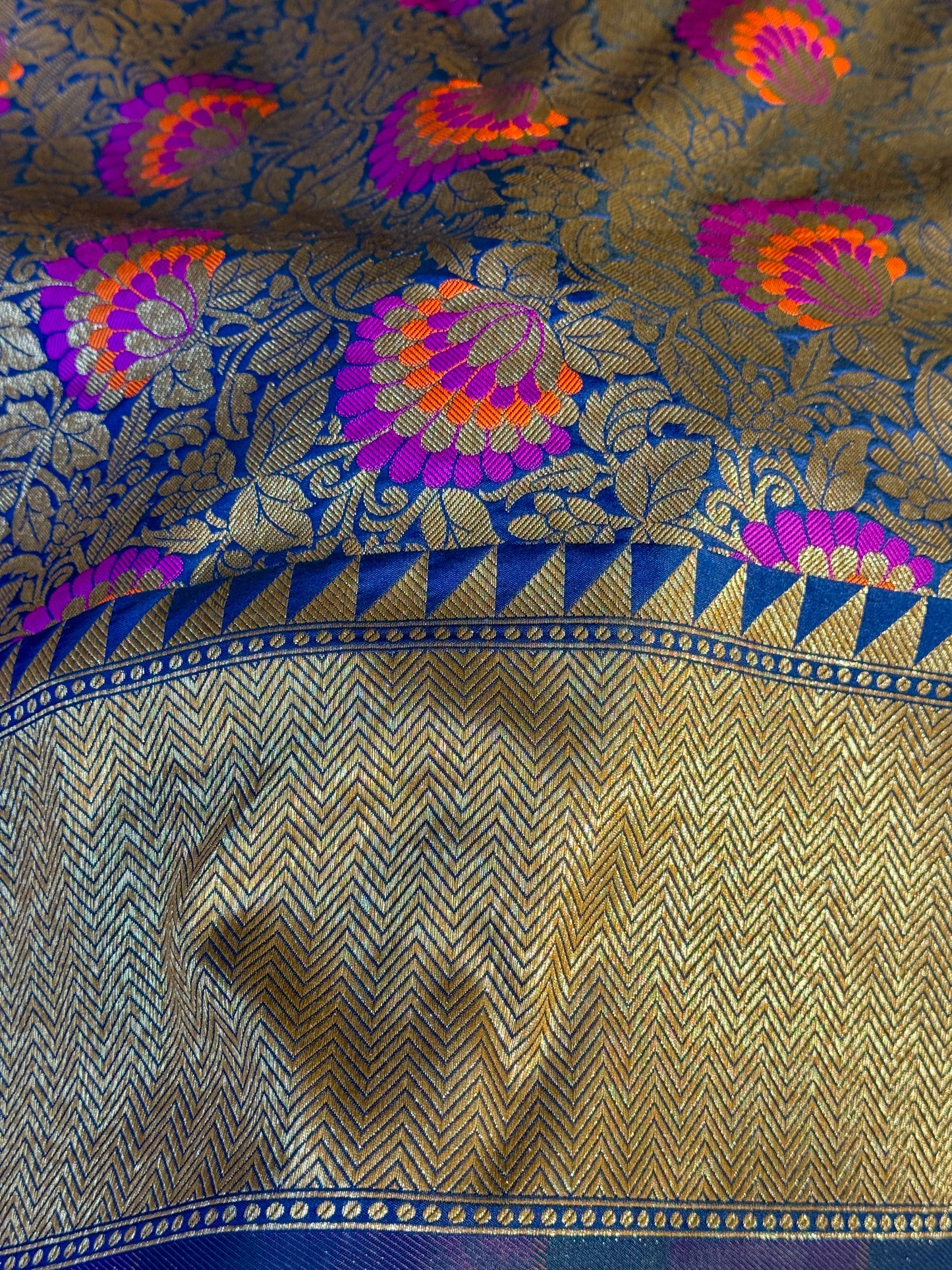Banarasi brocade katan silk saree BK101