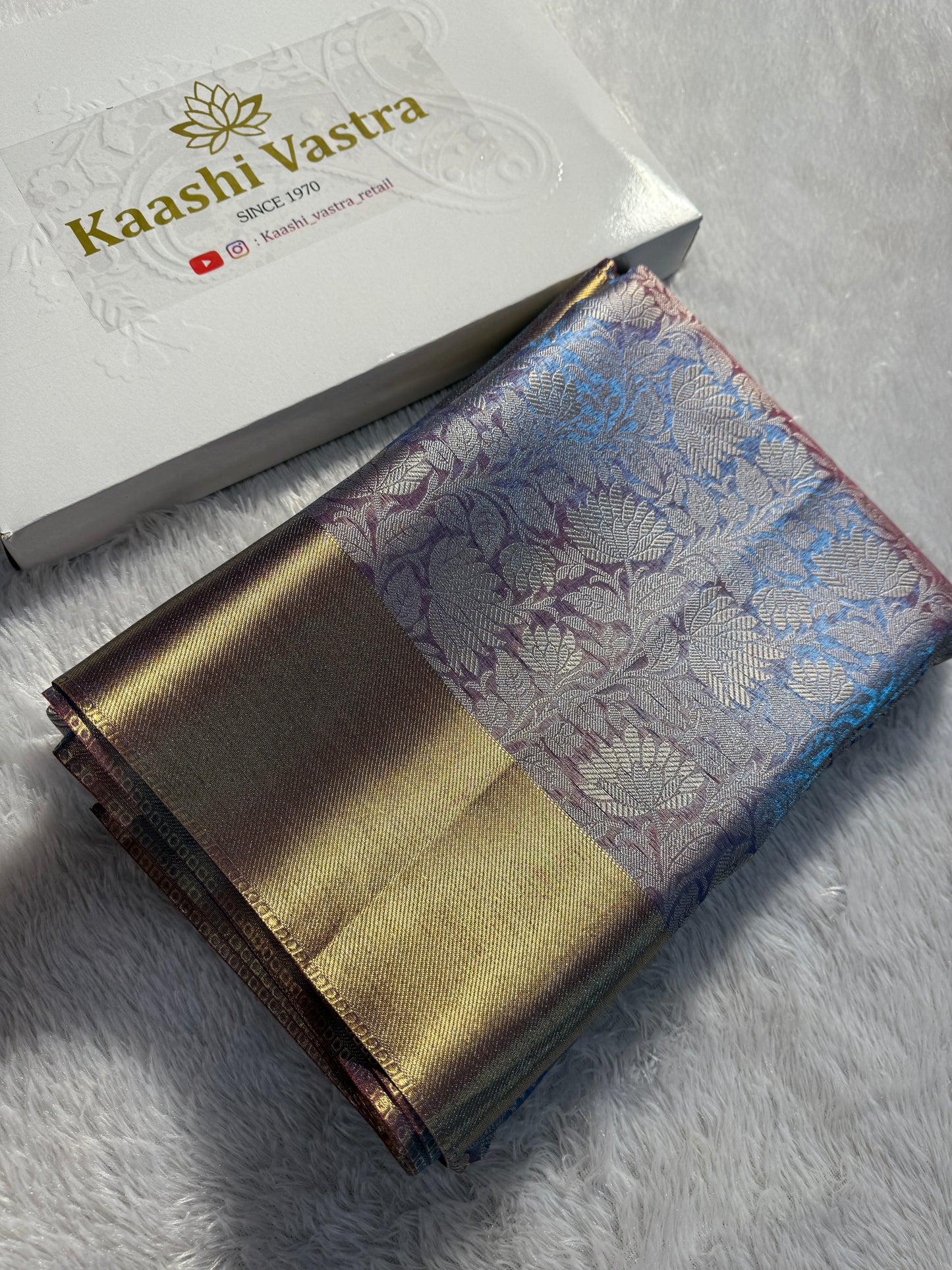Nita Mam Inspired Kanjivaram tissue silk saree KT101