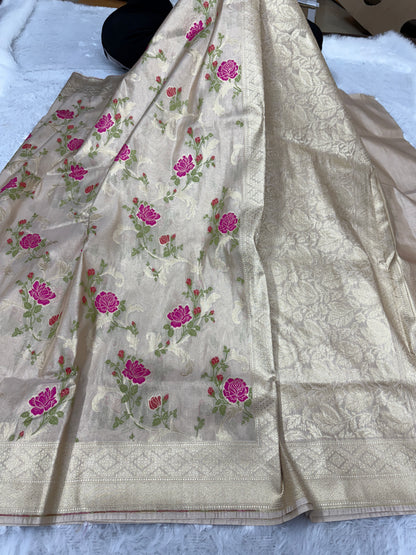 Banarasi tissue silk saree TS104