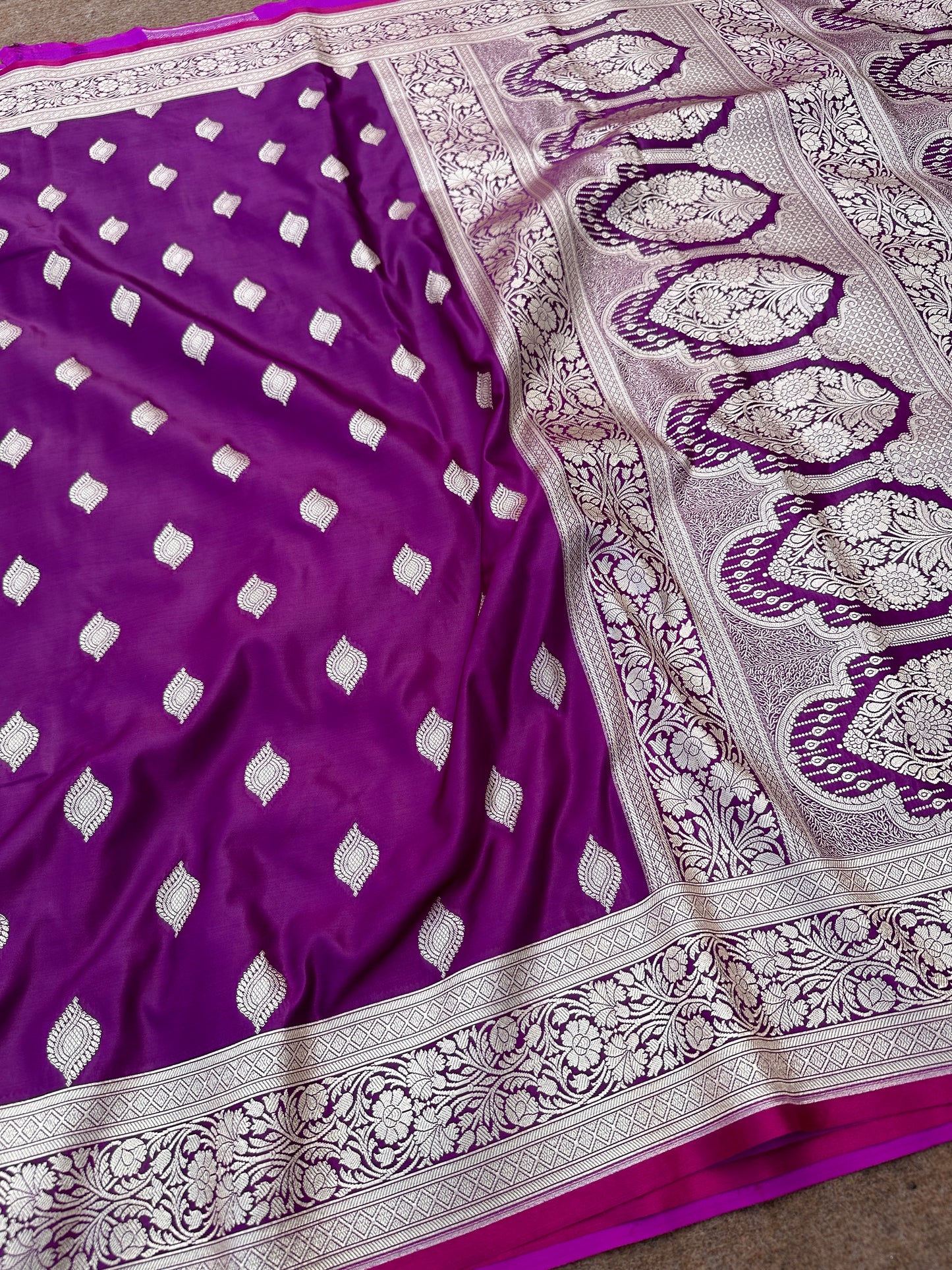 Banarasi mashru katan silk saree    MK102