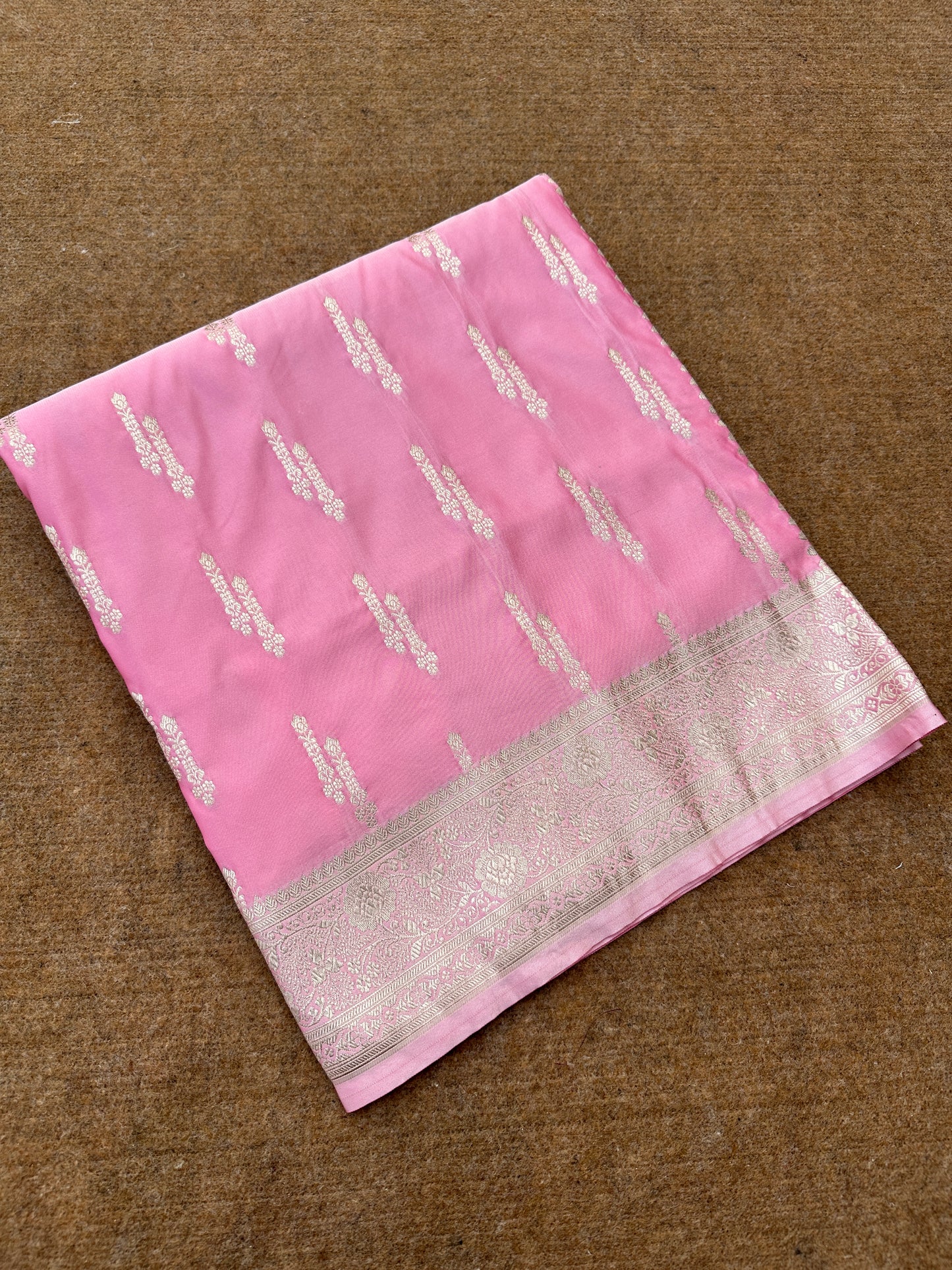 Banarasi mashru katan silk saree         MK118